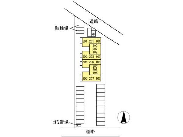 Ｄ－ｒｏｏｍトラベシア（Ｄ）の物件外観写真